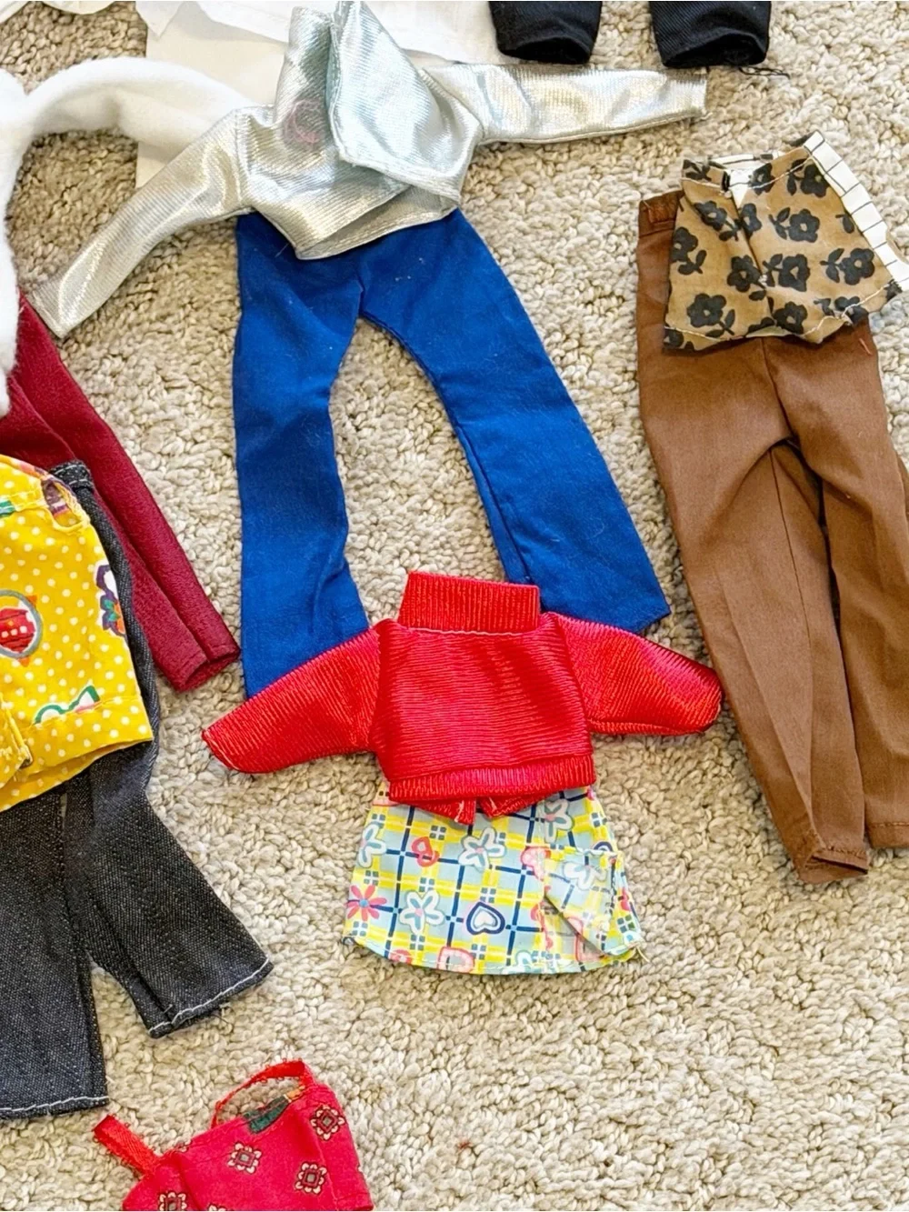 Vintage Barbie Doll Clothing Lot Clone Mommy Made 60’s/70’s/80s Handmade Outfits
